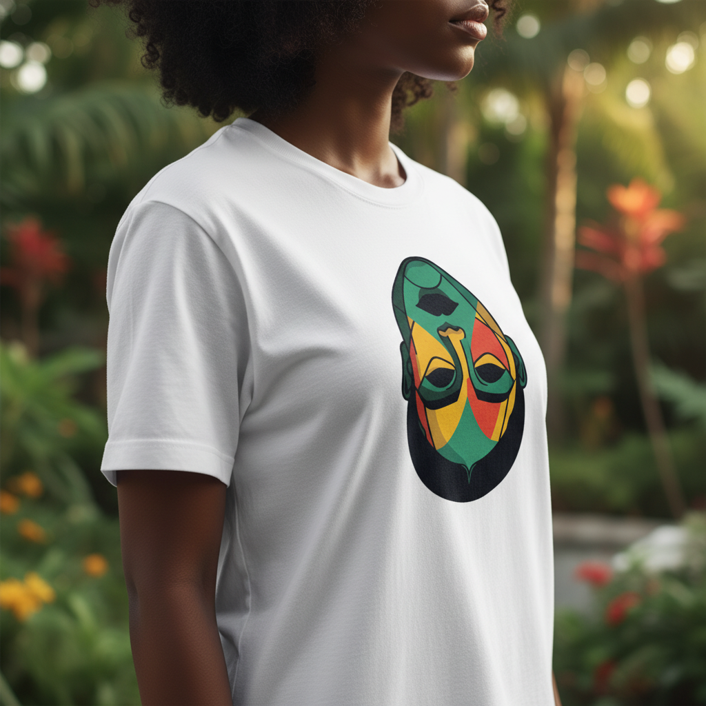 T-shirt masque carnaval